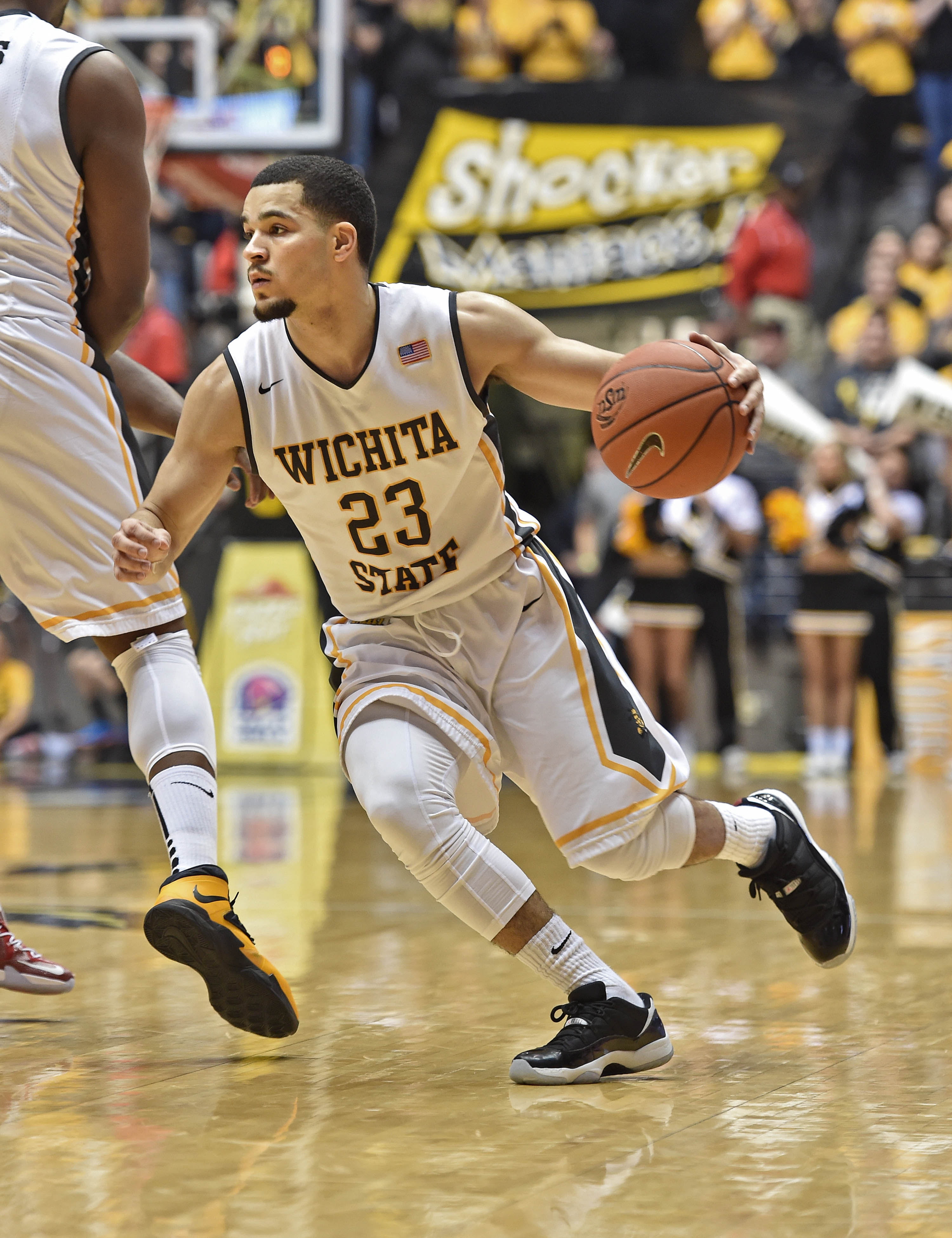 FRED VANVLEET signed auto WICHITA STATE SHOCKERS ORIGINAL RETRO JERSEY  w/COA PSA