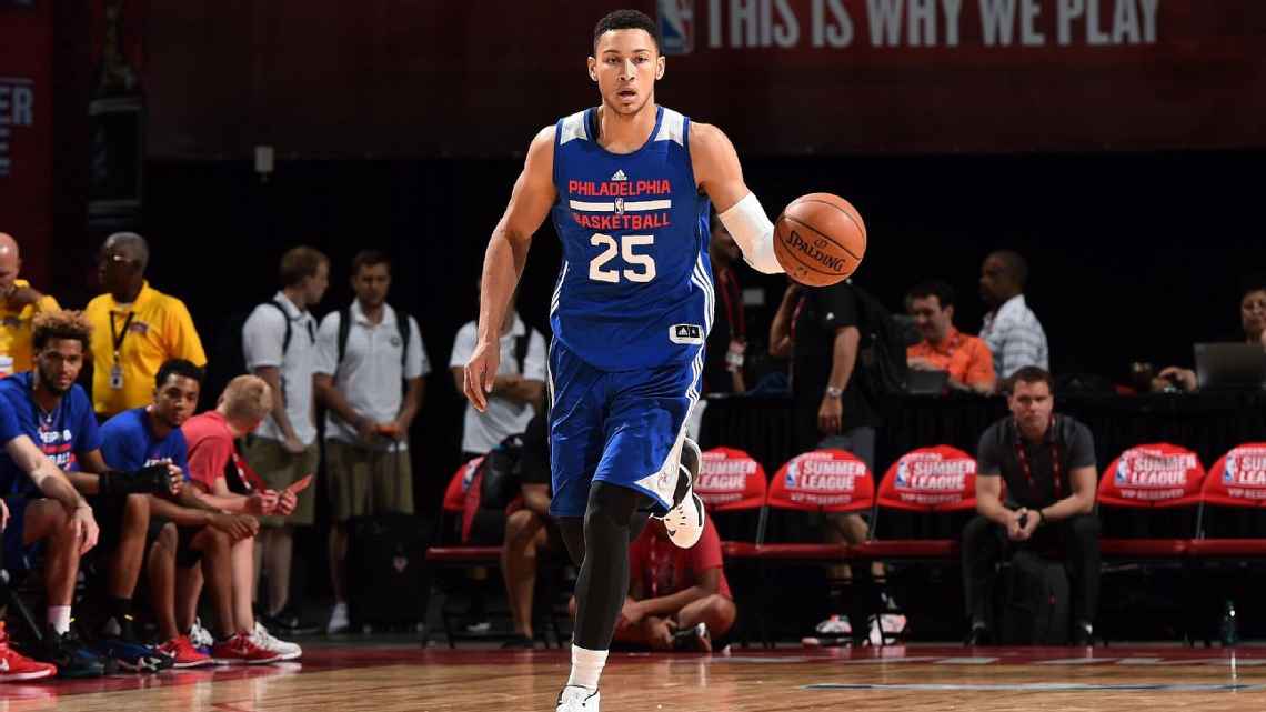 Ben Simmons Sixers Nets summer league twitter roasted outfit