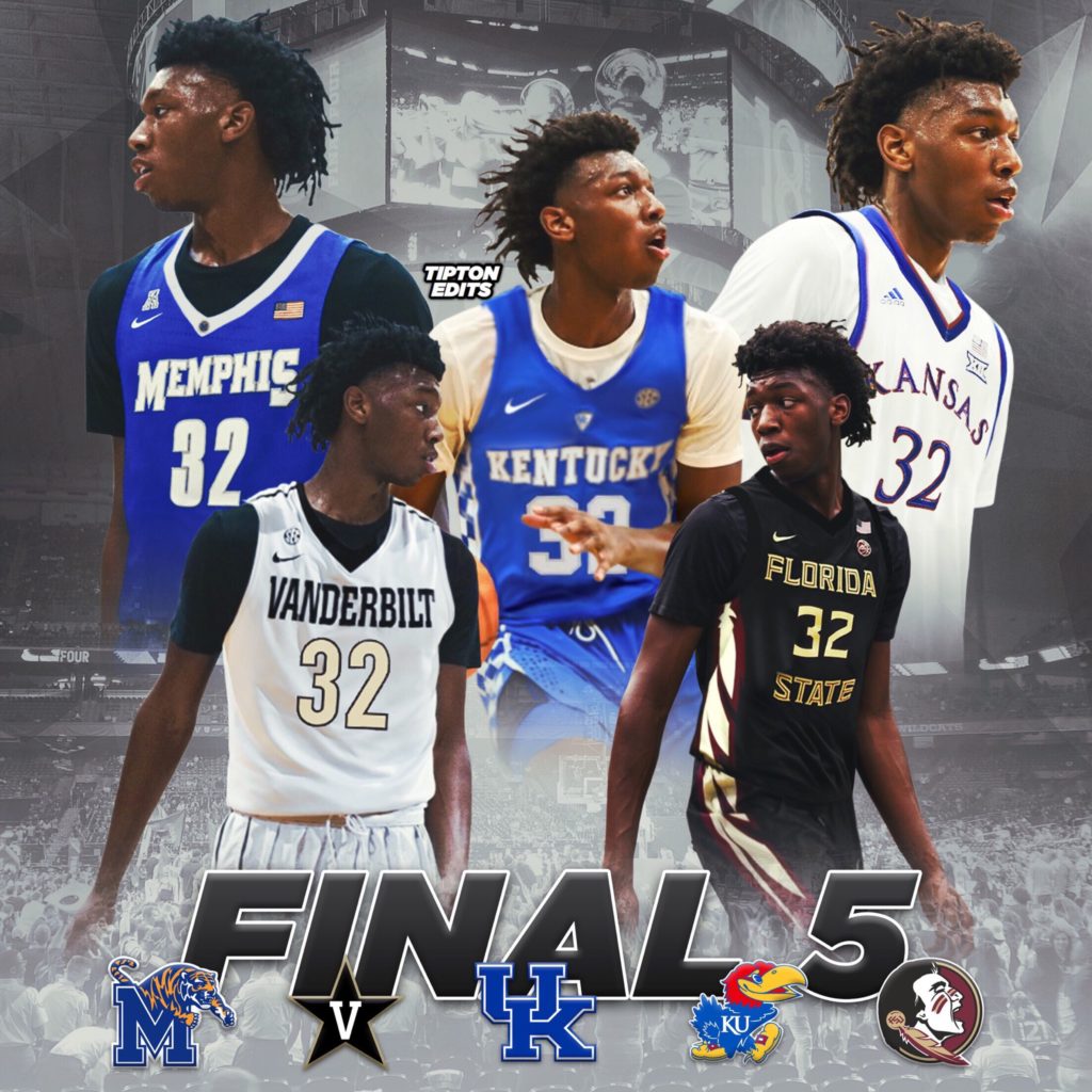 James Wiseman Names Final Five | Zagsblog1024 x 1024