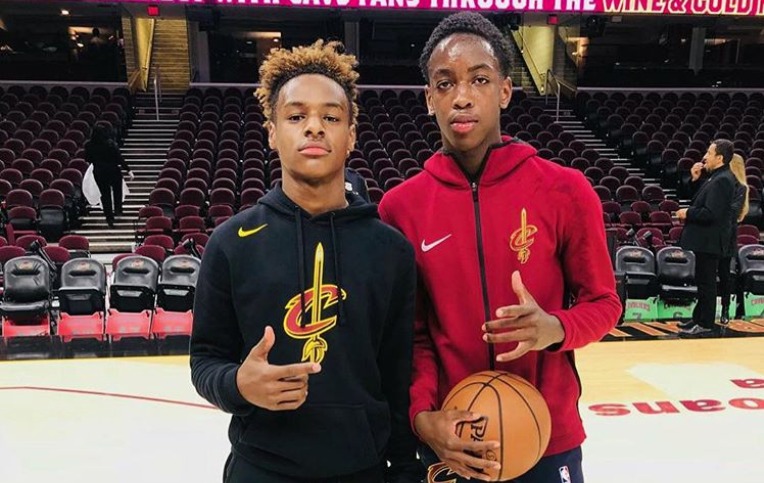Bronny James and Zaire Wade are coming to play Long Island Lutheran in New  Jersey