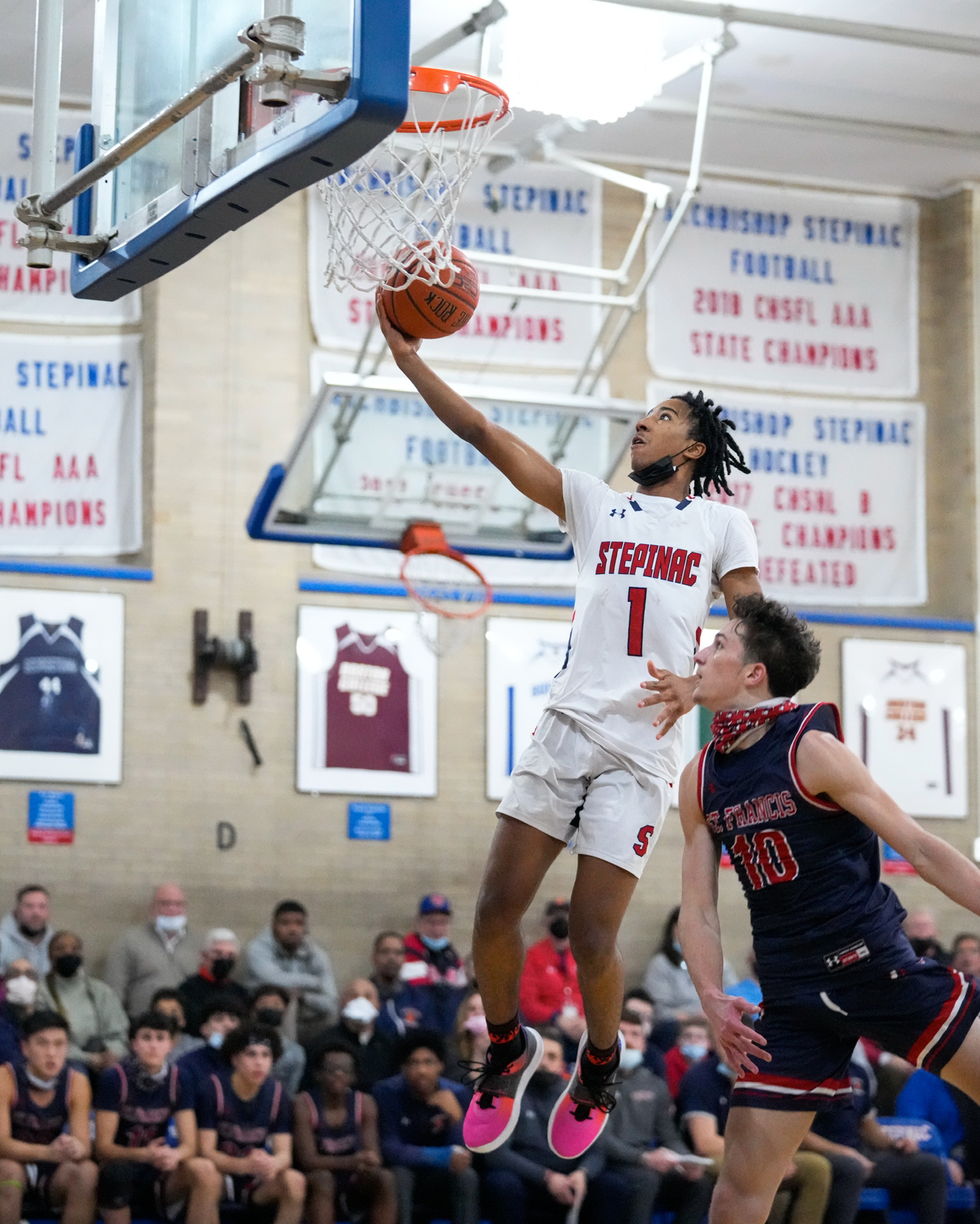 Five-star Boogie Fland drops 24 points in front of Calipari, Michigan, Seton Hall, St. John's