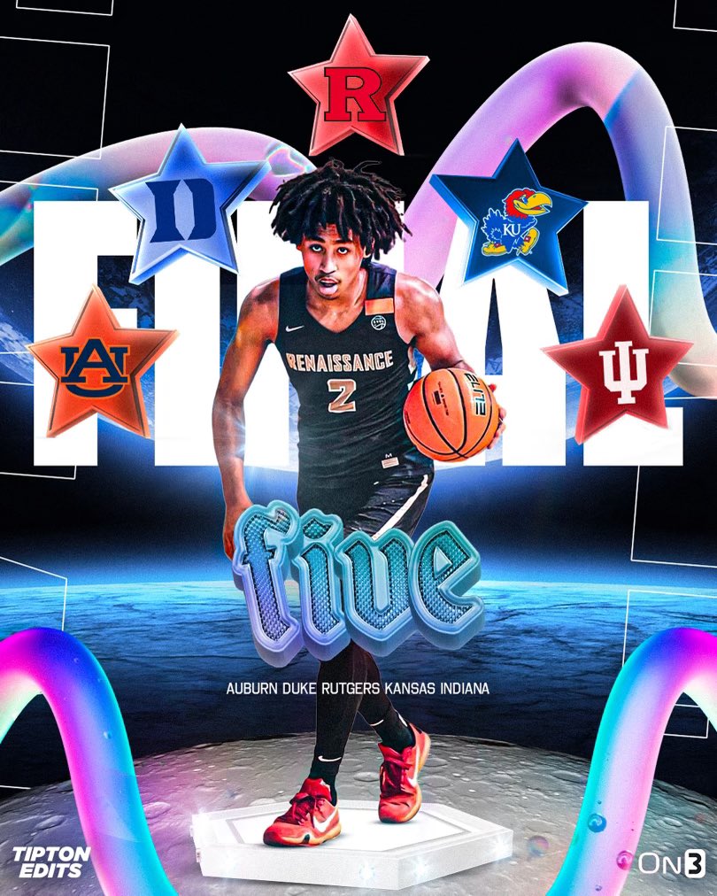 Five-star Class of 2024 guard Dylan Harper drops top 5 schools