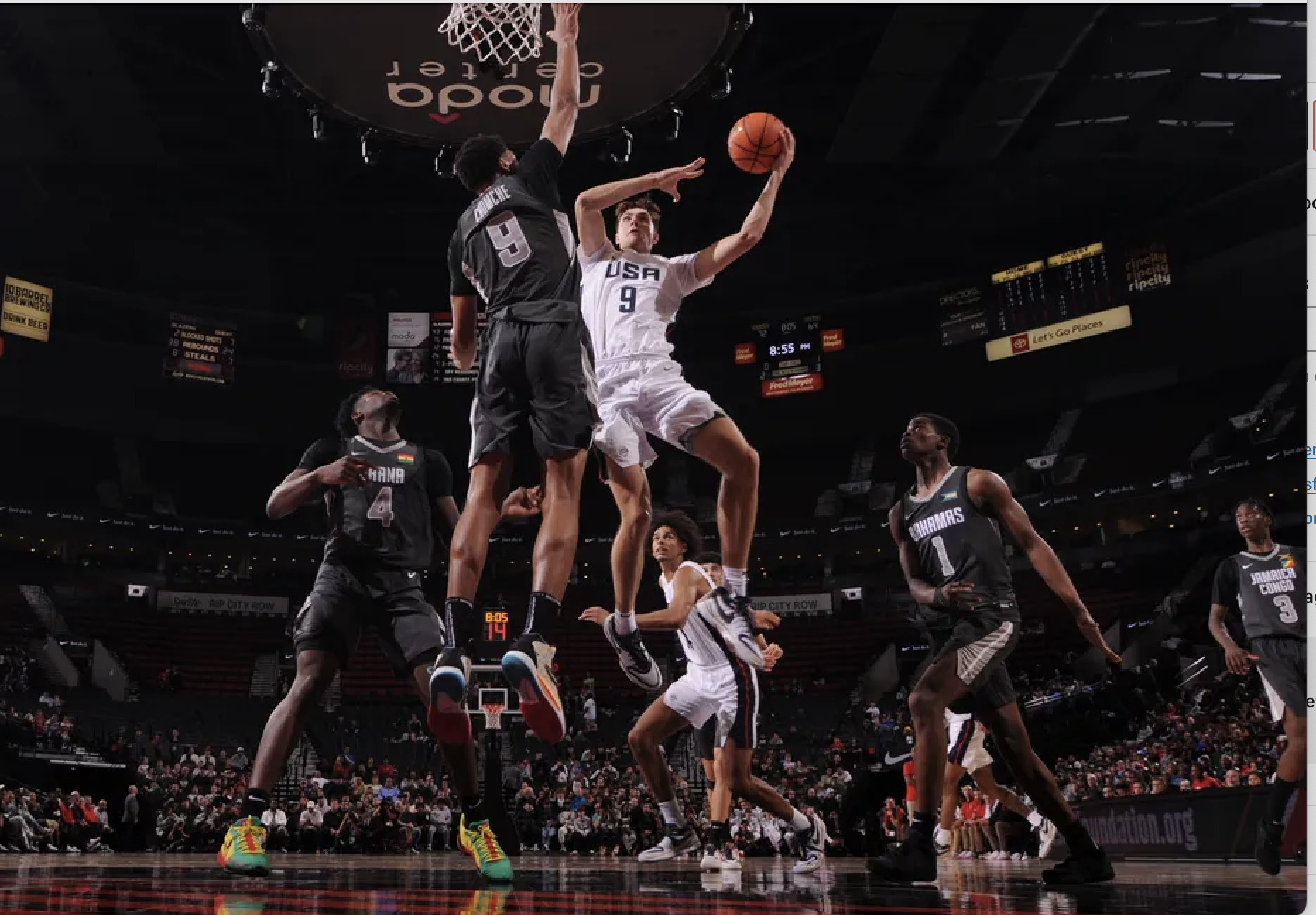 Cooper Flagg, Ace Bailey, Dylan Harper, Asa Newell lead USA to victory in Nike Hoop Summit