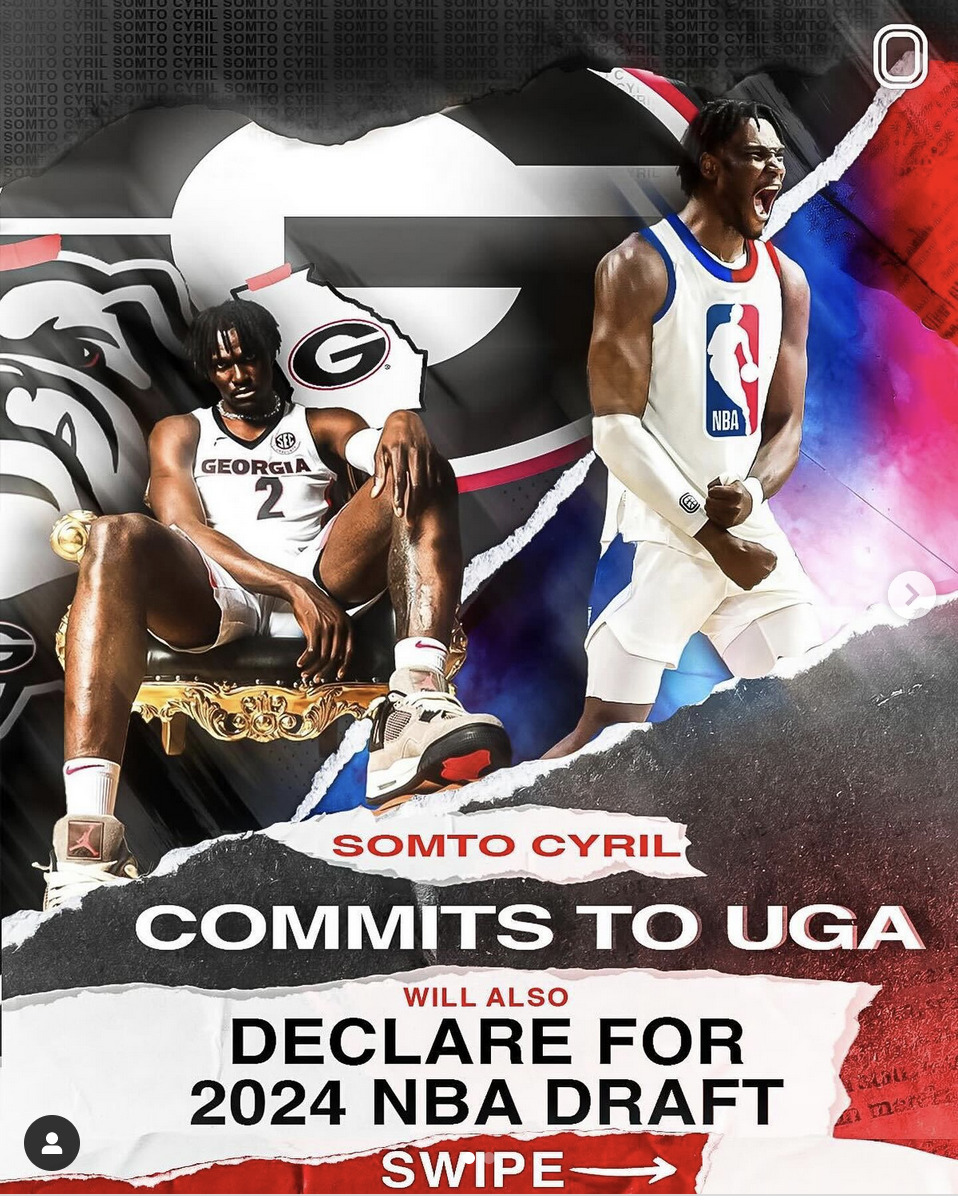 Georgia lands former Kentucky commit Somto Cyril